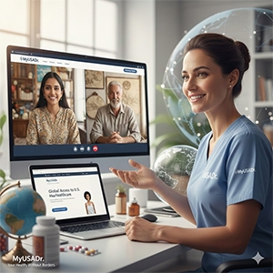 Accessing U.S. Medications Abroad: How Telehealth Bridges the Global Healthcare Gap