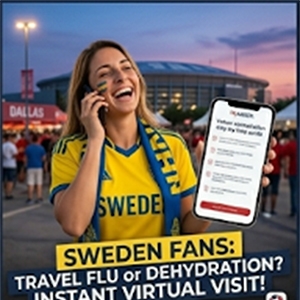 Blucacha in the USA! Simple Ways for Swedish Fans to Find a Doctor Online