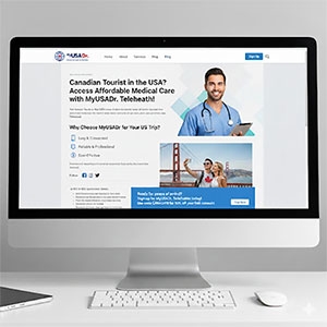 Canadian Tourist in the USA? Access Affordable Medical Care with MyUSADr. Telehealth!