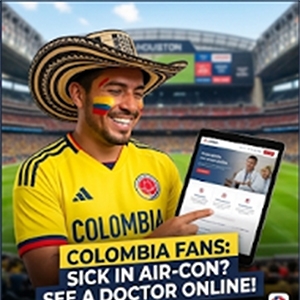 Fiebre Amarilla in the USA? How Colombian Fans Can See a Doctor Online Fast