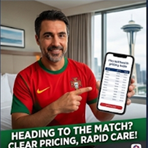 Heading to the Stadium? How Portuguese Fans Can Consult a US Doctor Online