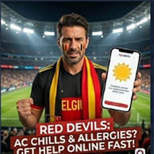 Red Devils in America: How Belgian Fans Can Consult a US Doctor Online Fast
