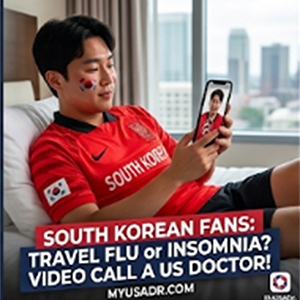 Sick in the USA? The Ultimate Telehealth Solution for South Korean Fans