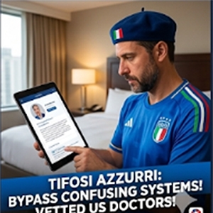 Tifosi Azzurri in America: Bypassing the Confusing US Medical System Online