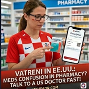 Vatreni in the USA: Skip the Confusing Hospital Lines and See a Doctor Online