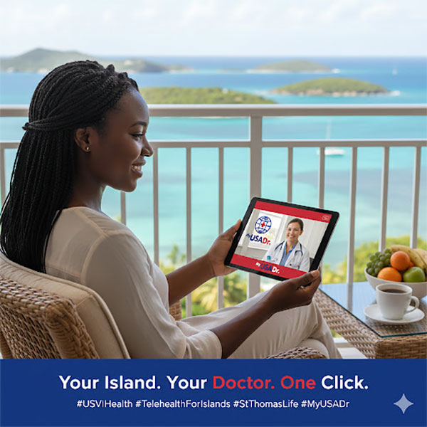 Your Mainland Doctor is Just a Click Away: MyUSADr. Telehealth for the US Virgin Islands